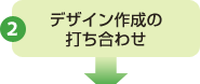 2 デザイン作成の打ち合わせ